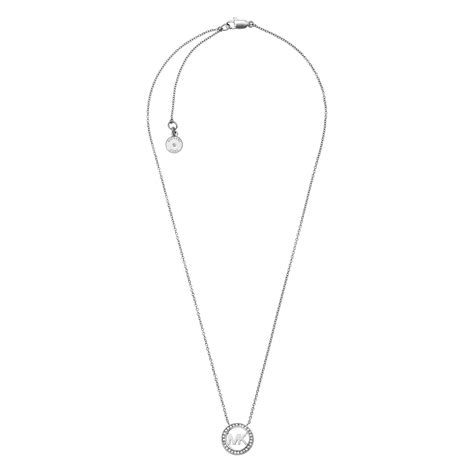 michael kors silver necklace|Mehr.